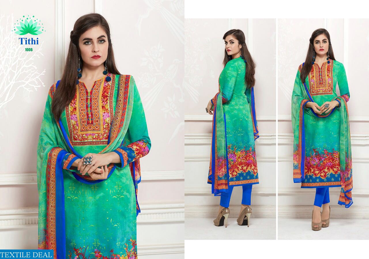 Tithi Reflection  Wholesale indian Dress material